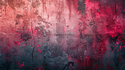 Spray painting concrete wall background. Generative AI