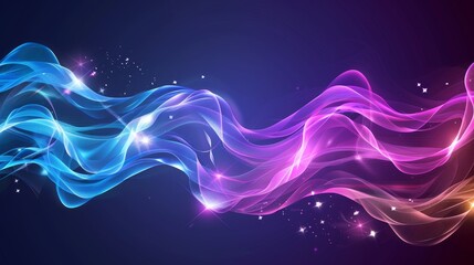 Modern background with colored smoke in an abstract style....