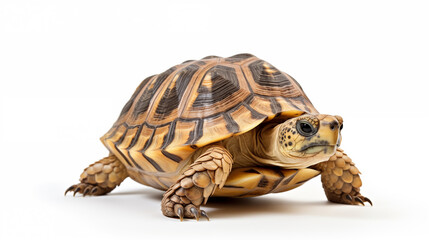 Fototapeta premium Turtle isolated on a white background.