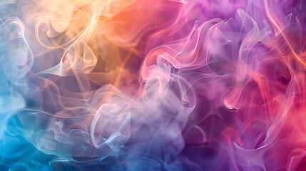 Multicolored smoked Glass Background
