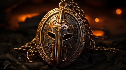 Gladiator's luck charm: Cherished token