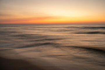 Obraz premium Abstract landscape of the Baltic sea and beach.
