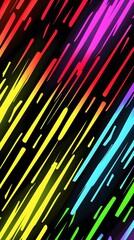 neon theme banner with soft neon pink