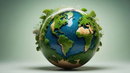 global ecology, the idea of Earth Day, and the green globe