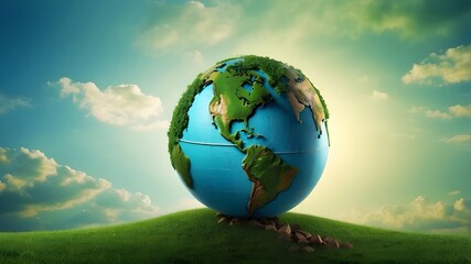global ecology, the idea of Earth Day, and the green globe