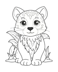 animal coloring book for kids