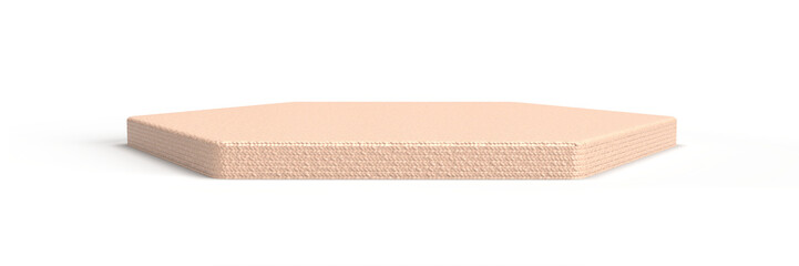 Podium 3D transparent background