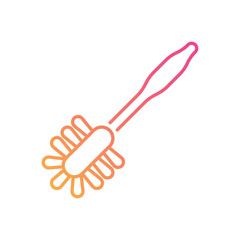 Toilet Brush vector icon