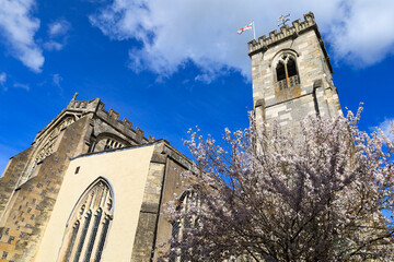 Beautiful St. Thomas's church in Salisbury city