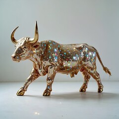 Obraz premium Zodiac sign Taurus. Magic illustration. Horoscope.