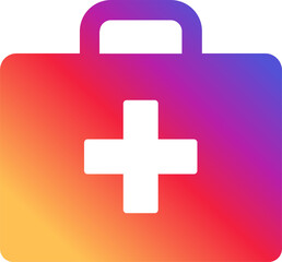 Instagram First Aid Kit Icon for Healthcare Instagram Gradient App