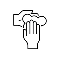 Hand Washing vector icon