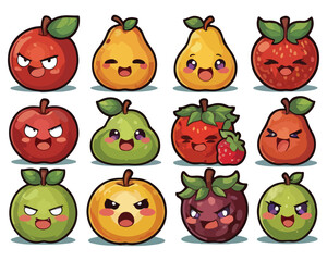 Fruits vector illustration design 
