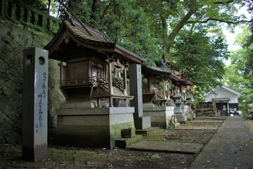 大分県別府市　朝見神社で撮影