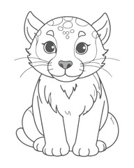 animal coloring book for kids