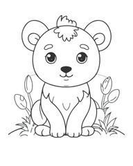 animal coloring book for kids