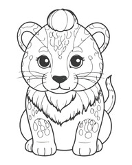 animal coloring book for kids