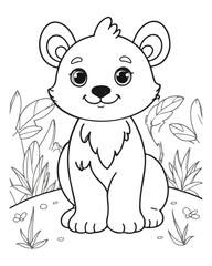 animal coloring book for kids