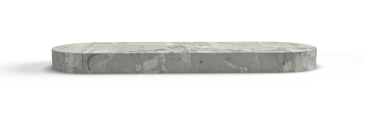 Podium 3D transparent background