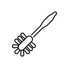 Toilet Brush vector icon