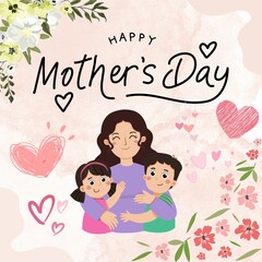 Mother's Day Illustration