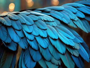 Fototapeta premium blue and yellow macaw