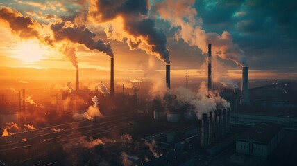 Problems causing greenhouse gas emissions.