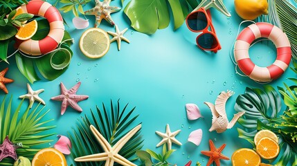 Summer theme background UHD wallpaper