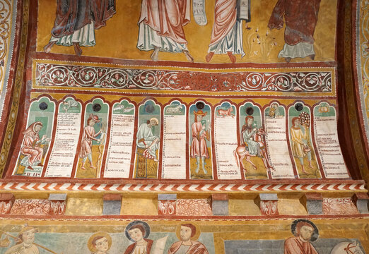 chiesa di Santa Maria Assunta e Oratorio di San Pellegrino, Bominaco, Abruzzo