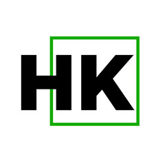 HK brand monogram