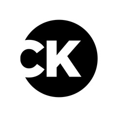 CK brand monogram