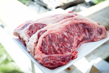 調理前の肉