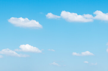Blue sky with cloud background