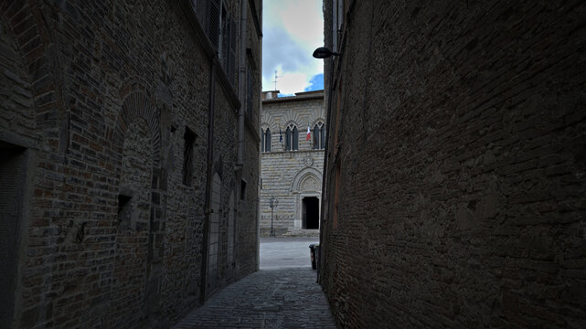 Vicoli a Citt&agrave; di Castello in Umbria