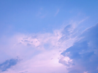 blue sky with clouds