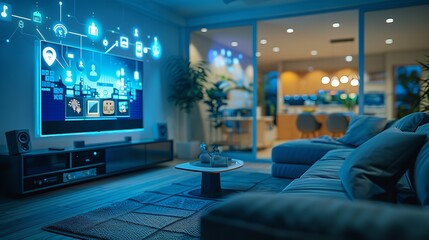 Home entertainment systems that operate automatically. Generative Ai