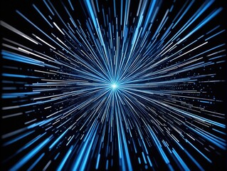 Obraz premium abstract fractal burst