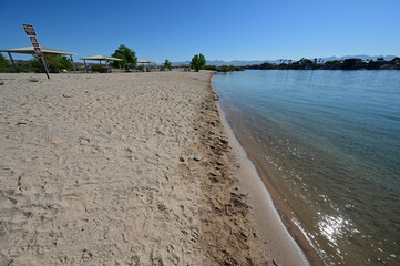 Big Bend of the Colorado State Recreation Area in Nevada. 