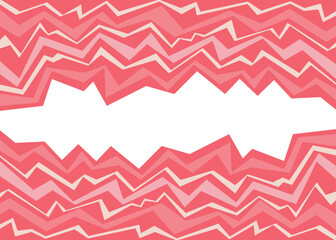 Abstract background with gradient zigzag line pattern and with some copy space area