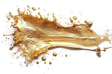 Splash carved out for golden oil. Generative Ai
