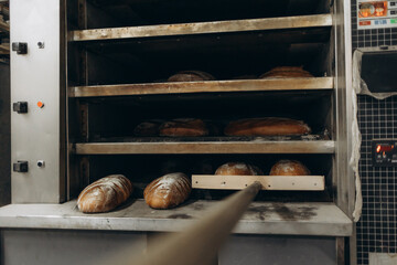 Bread baking industry, tasty pastry