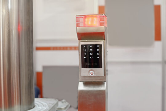 Numeric Pad Access Smart Electronic Lock With Red Indicator Light