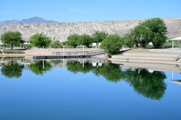 Big Bend of the Colorado State Recreation Area in Nevada. 