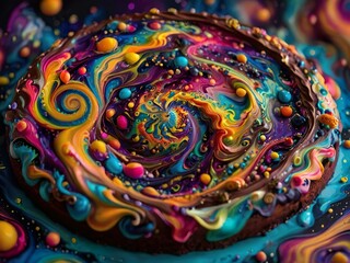 background, colorful illustration