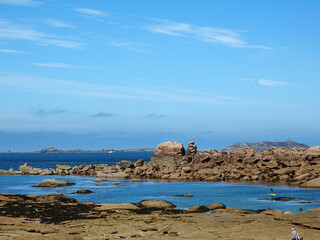 C&ocirc;te de granite rose &agrave; Tregastel