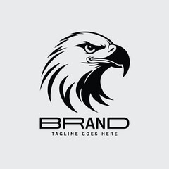 eagle vector business  Logo Design Template Element