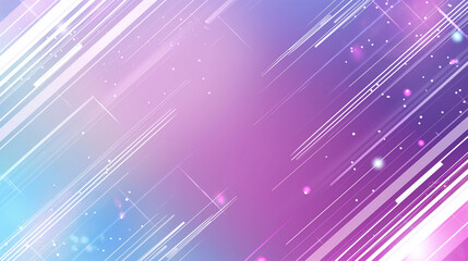 Y2k banner with gradient background, white blinks and lines, classic 2000s aesthetics abstract background.