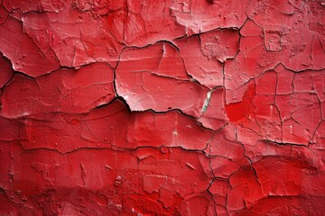 Fototapeta premium Vector illustration red grunge texture background, silhouette creativity red paint background with ink-black stain design. Beautiful simple AI generated image in 4K, unique.