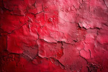 Naklejka premium Vector illustration red grunge texture background, silhouette creativity red paint background with ink-black stain design. Beautiful simple AI generated image in 4K, unique.