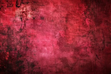 Vector illustration red grunge texture background, silhouette creativity red paint background with ink-black stain design. Beautiful simple AI generated image in 4K, unique.